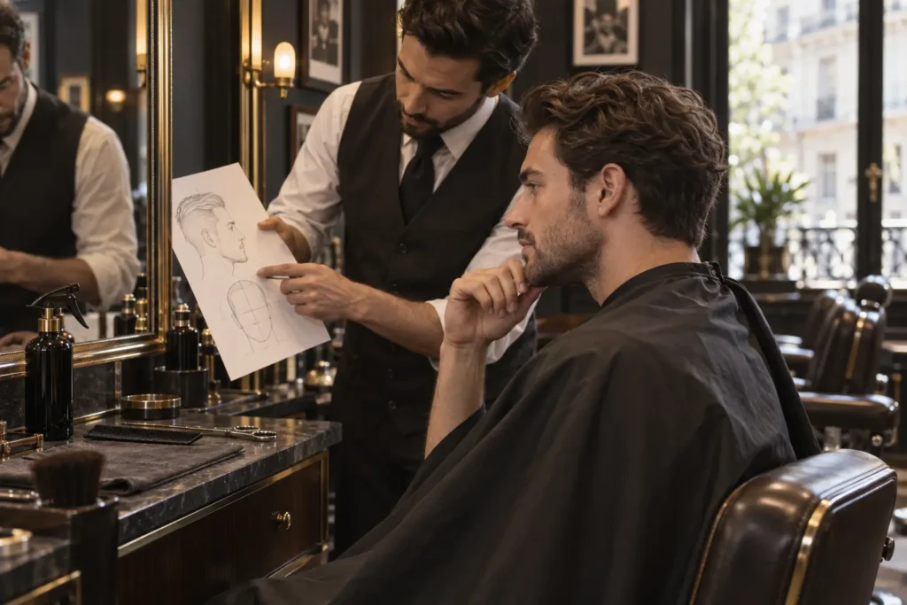 O corte certo começa pelo formato do rosto